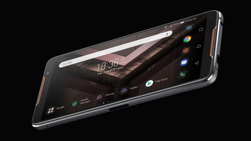 Illustration for article titled Asus' ROG Phone Looks Like the Wildest Gaming Phone Yet